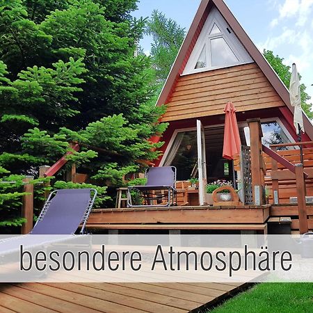 Huette41: Ganze Huette Nah Am See Mit Privatem Whirlpool, Sauna. Umzaeunt. Waldkirchen Exteriör bild