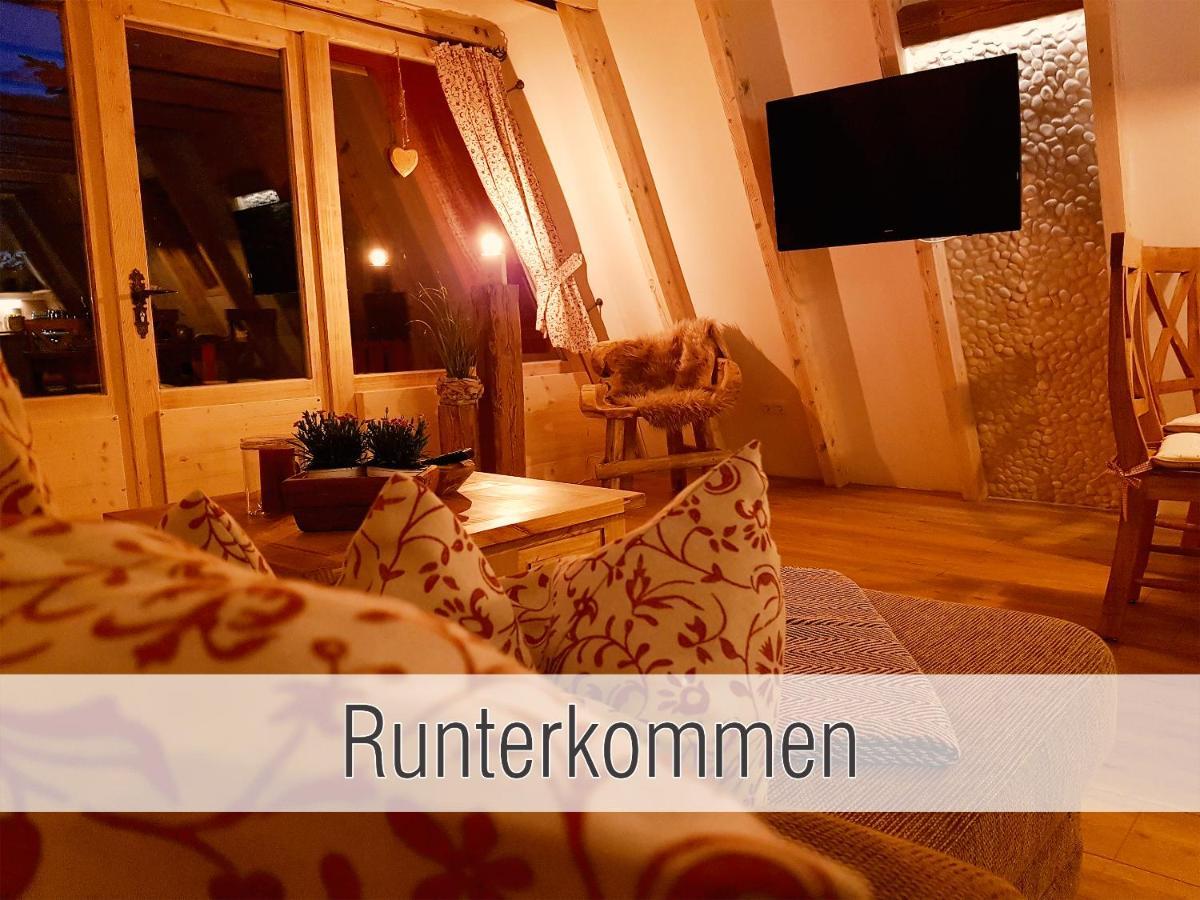 Huette41: Ganze Huette Nah Am See Mit Privatem Whirlpool, Sauna. Umzaeunt. Waldkirchen Exteriör bild