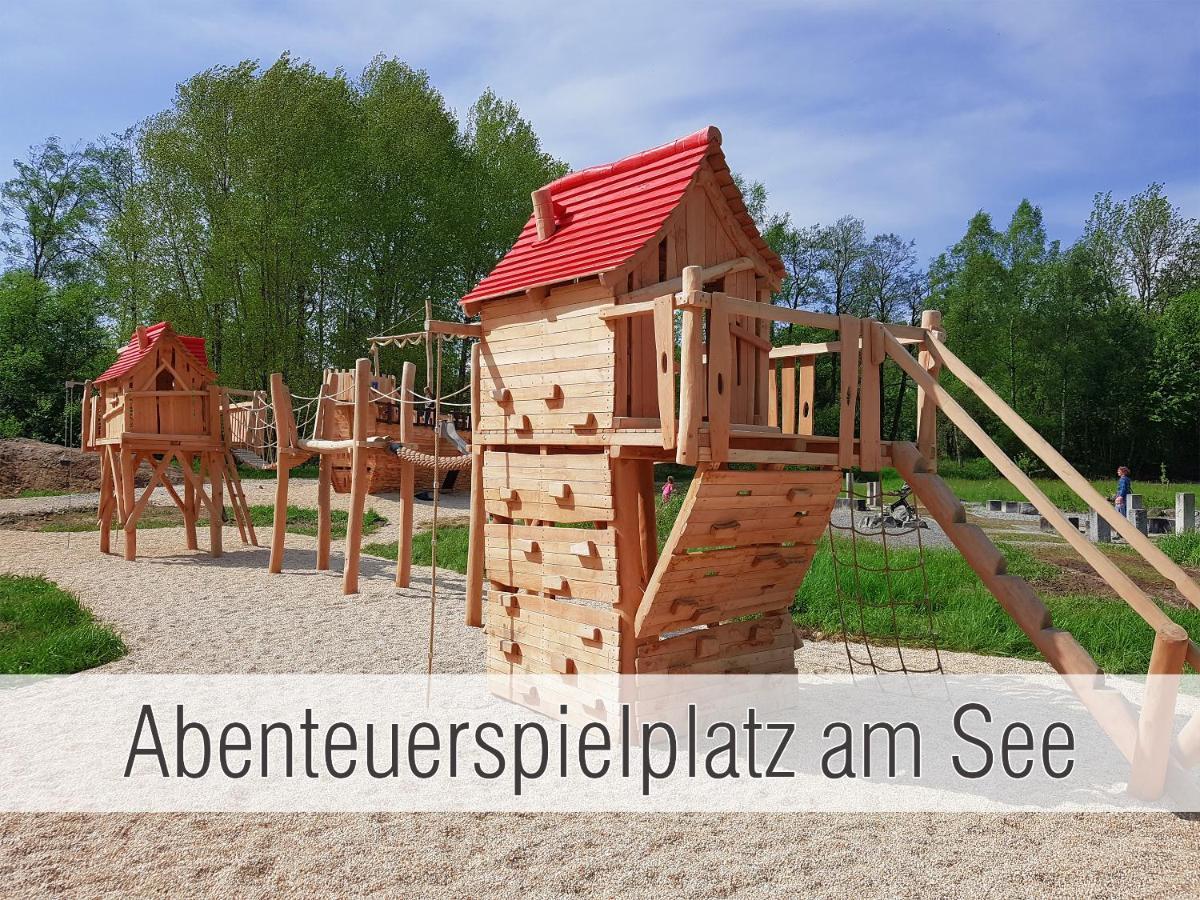 Huette41: Ganze Huette Nah Am See Mit Privatem Whirlpool, Sauna. Umzaeunt. Waldkirchen Exteriör bild